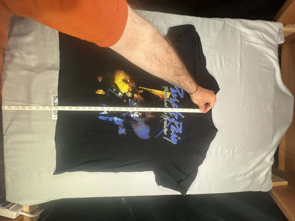 Prince and the Revolution Purple Rain Graphic T-Shirt Black - Picture 6 of 8